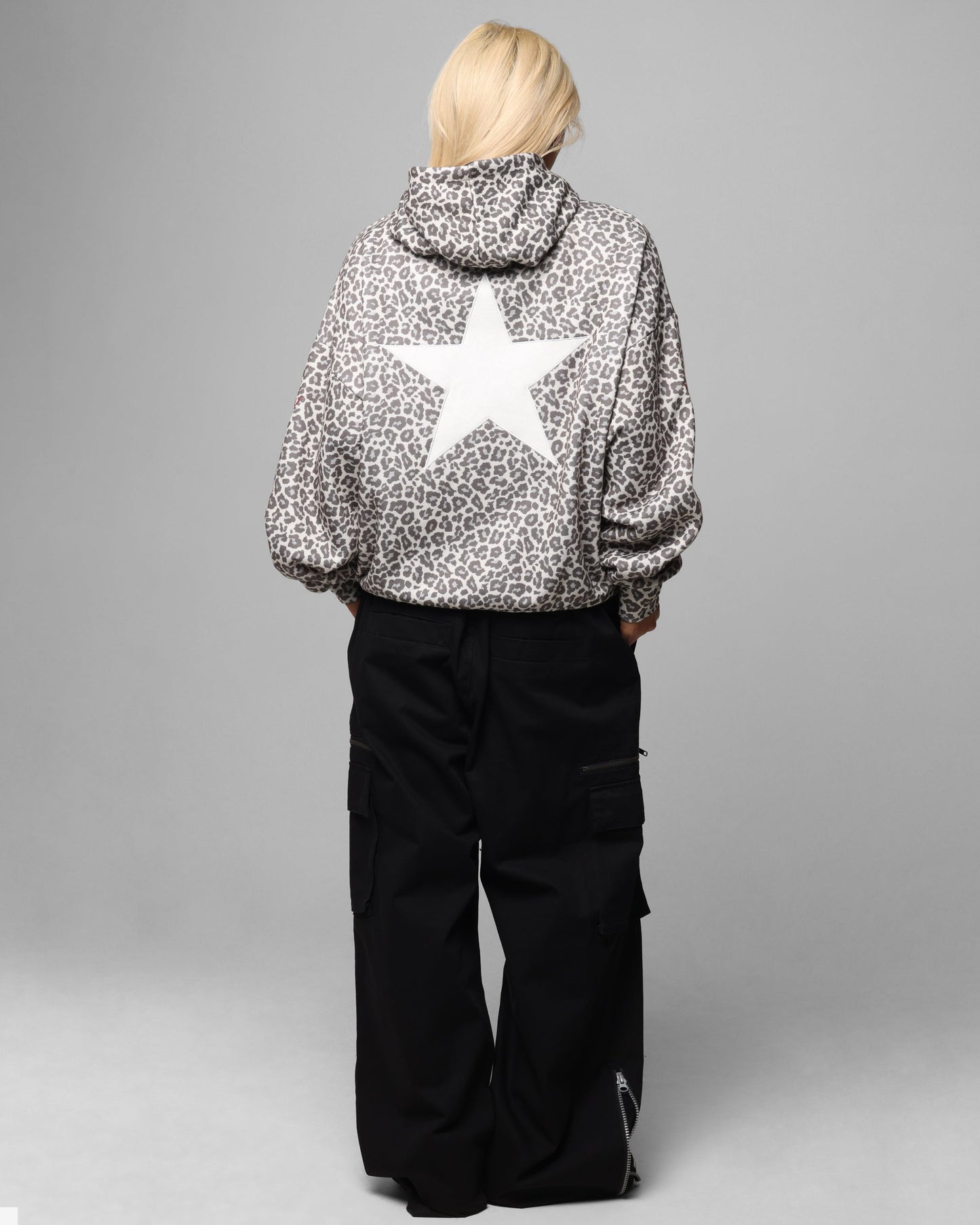 Loiter Soho Hoodie Snow Leopard