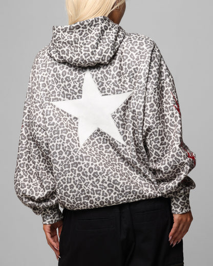 Loiter Soho Hoodie Snow Leopard