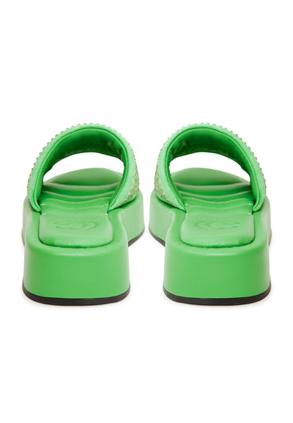 Jewel Platform Mule - Green