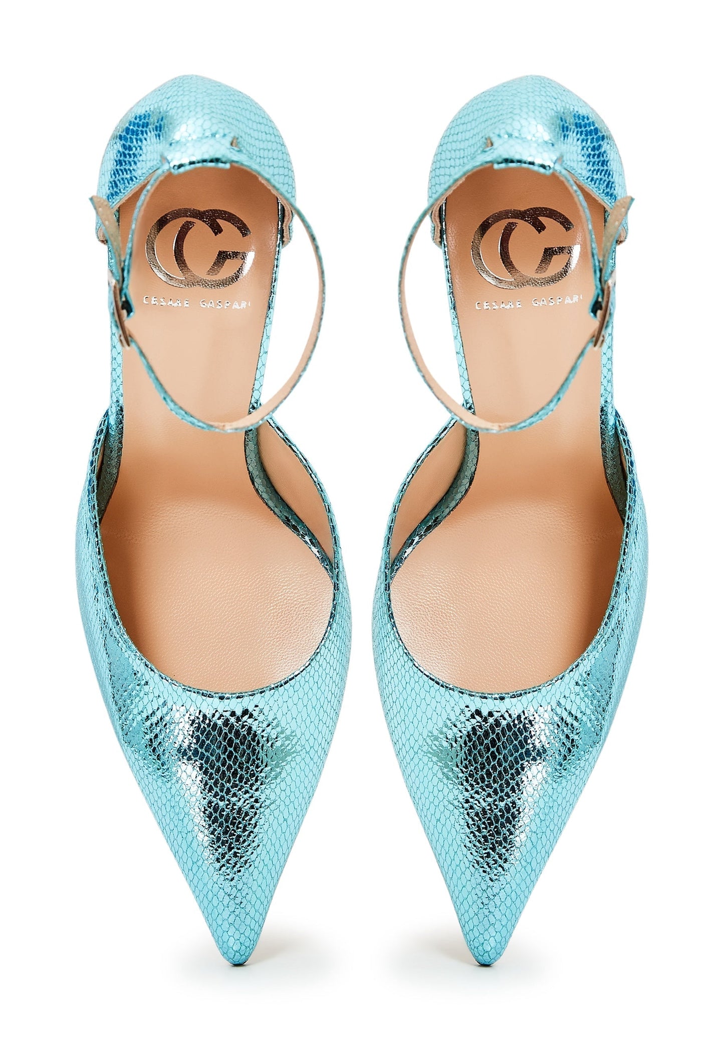 Luxurious High Heel Pumps - Blue