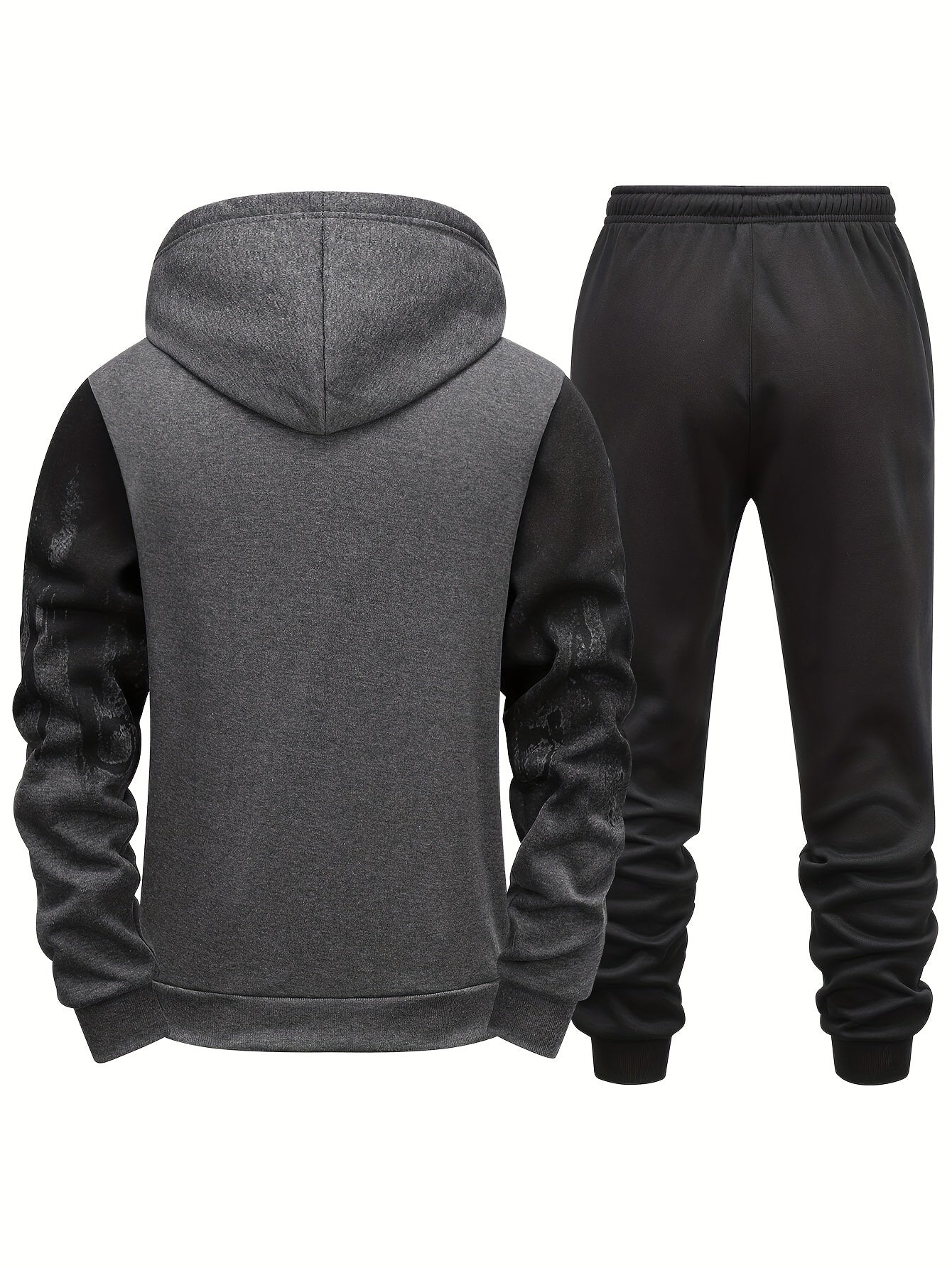 Gradient Heren 2-Delige Outfit: Hoodie &amp; Trekkoord Sportbroek