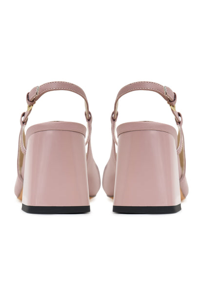 Block Heel Pumps Anais - Dust Pink