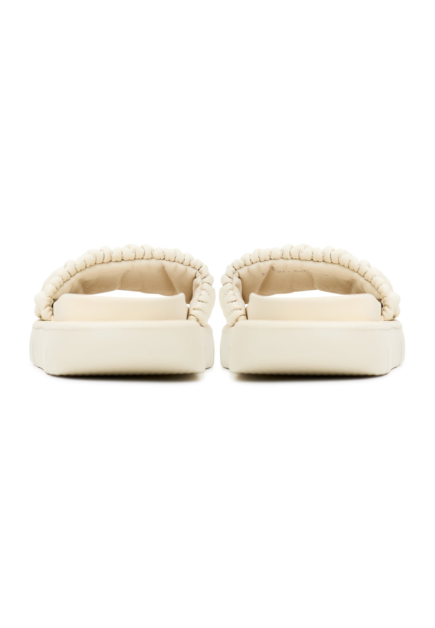 Leather Sandals Mirena - Beige