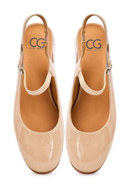 Slingback Pumps Nina - Beige