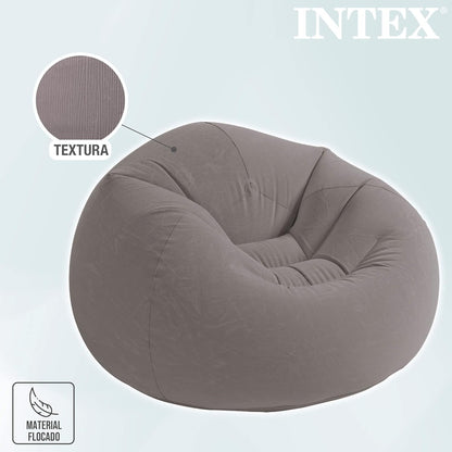 Relax Anywhere – The Waterproof Grey Bean Bag Sofa