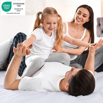 Coprimaterasso Matrimoniale Impermeabile , Proteggi Materasso, Traspirante, Lavabile, Stile Montato Tutto Intorno Elastico