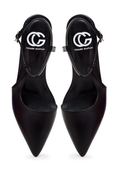 Elegant Luxe Pumps - Black