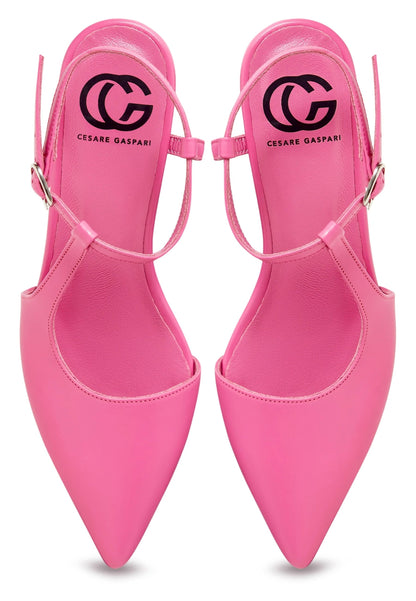 Elegant Luxe Pumps - Fuchsia