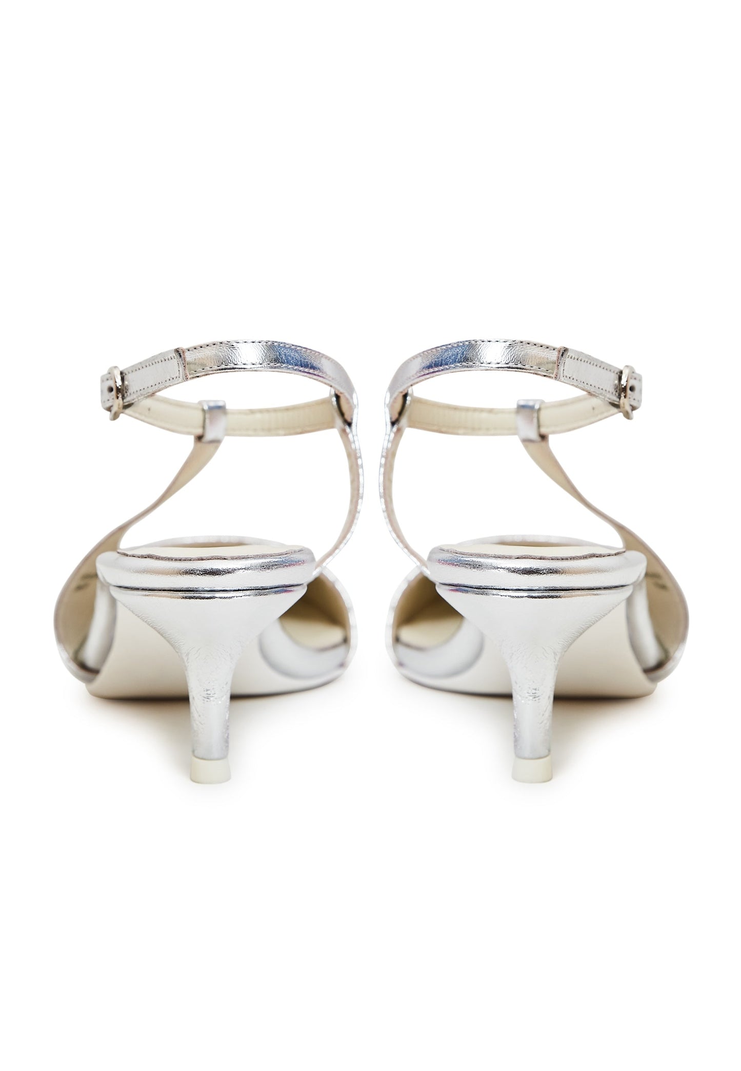 Elegant Luxe Pumps - Silver