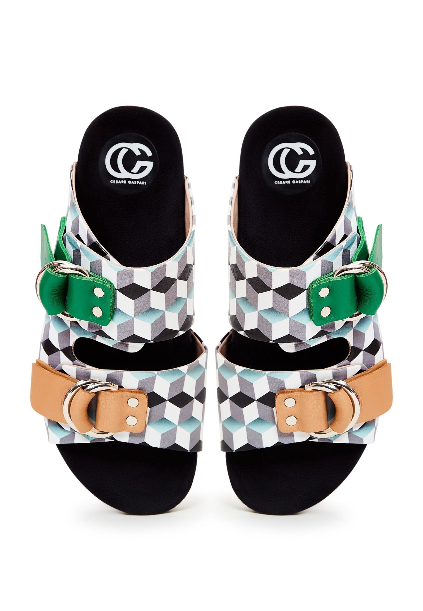 Flat Sole Mules Meredith - Green