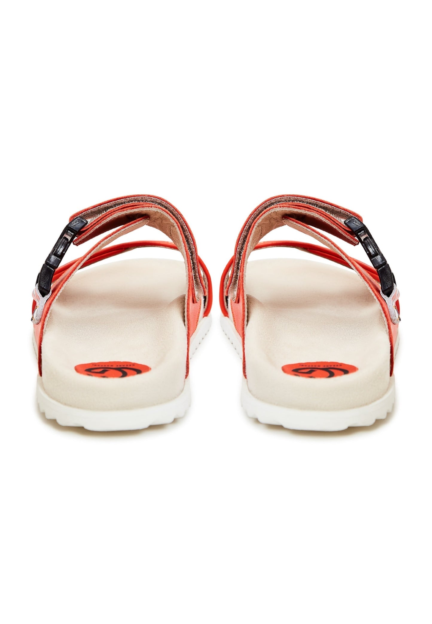 Flat Sole Mules Meredith - Red