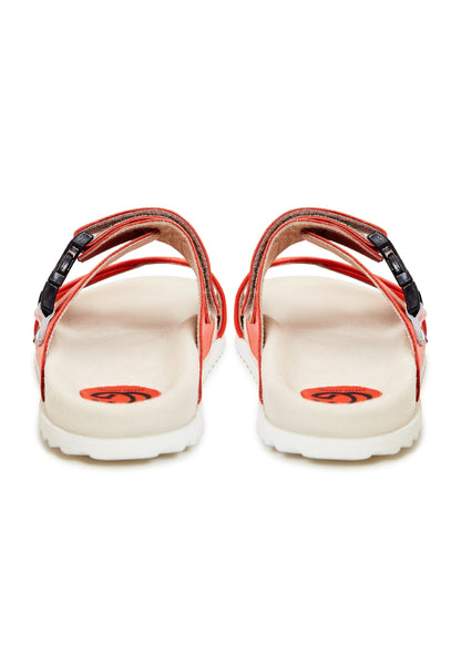 Flat Sole Mules Meredith - Red