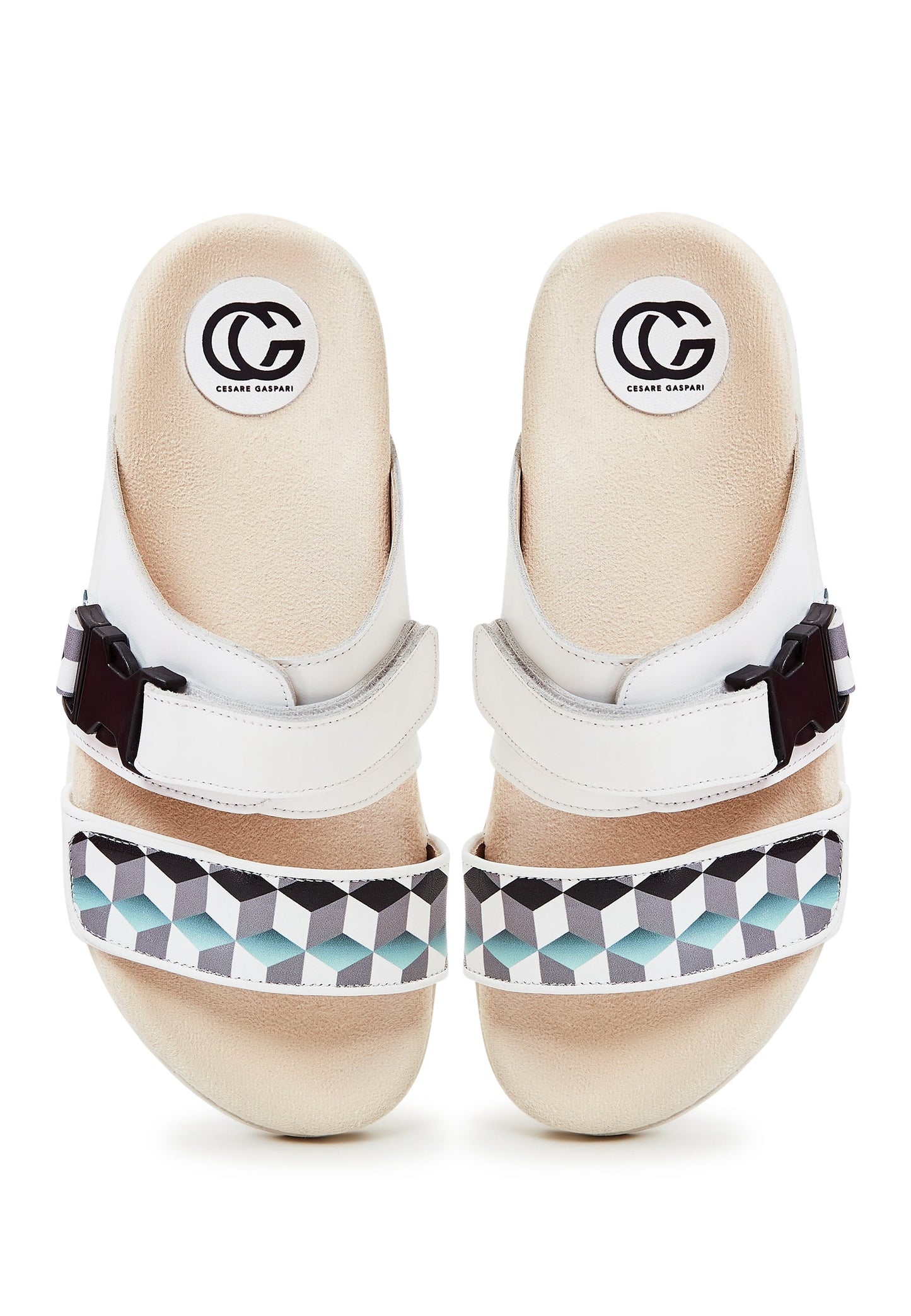 Flat Sole Mules Meredith - White