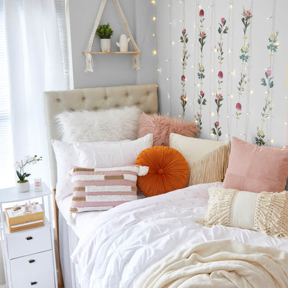 Scaffale Sospeso in Macramé