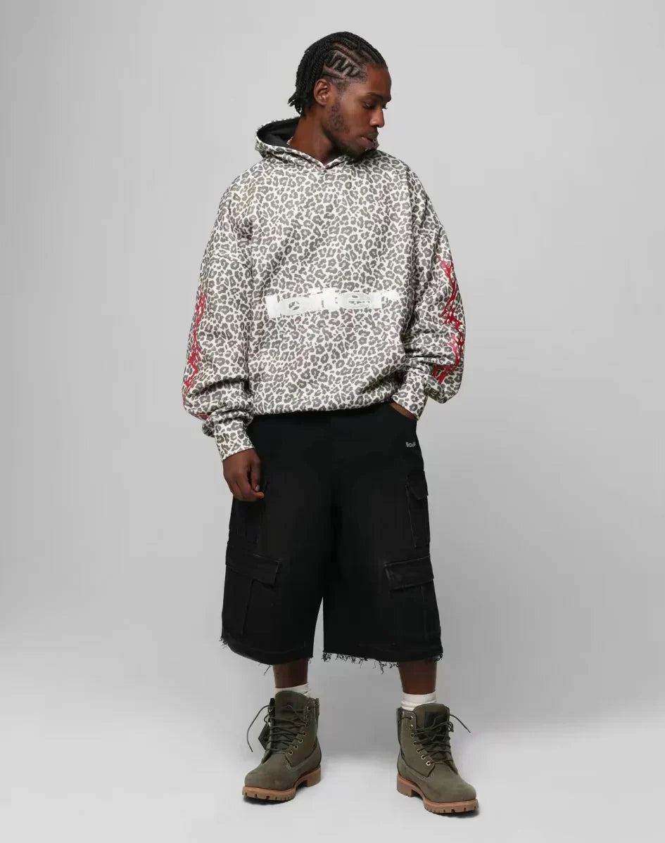 Loiter Soho Hoodie Snow Leopard