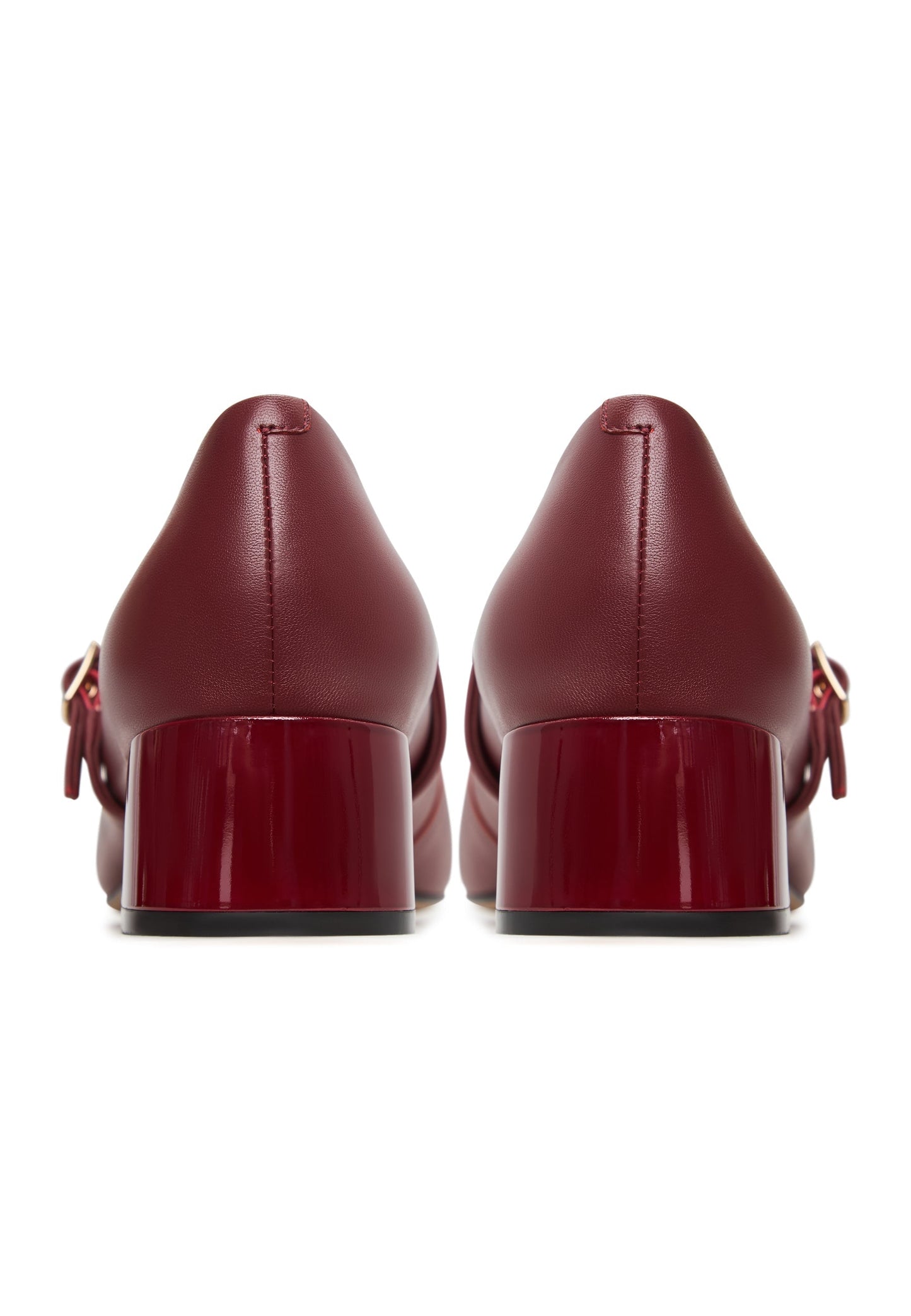 Elegant Mary Jane Heels MJay - Red