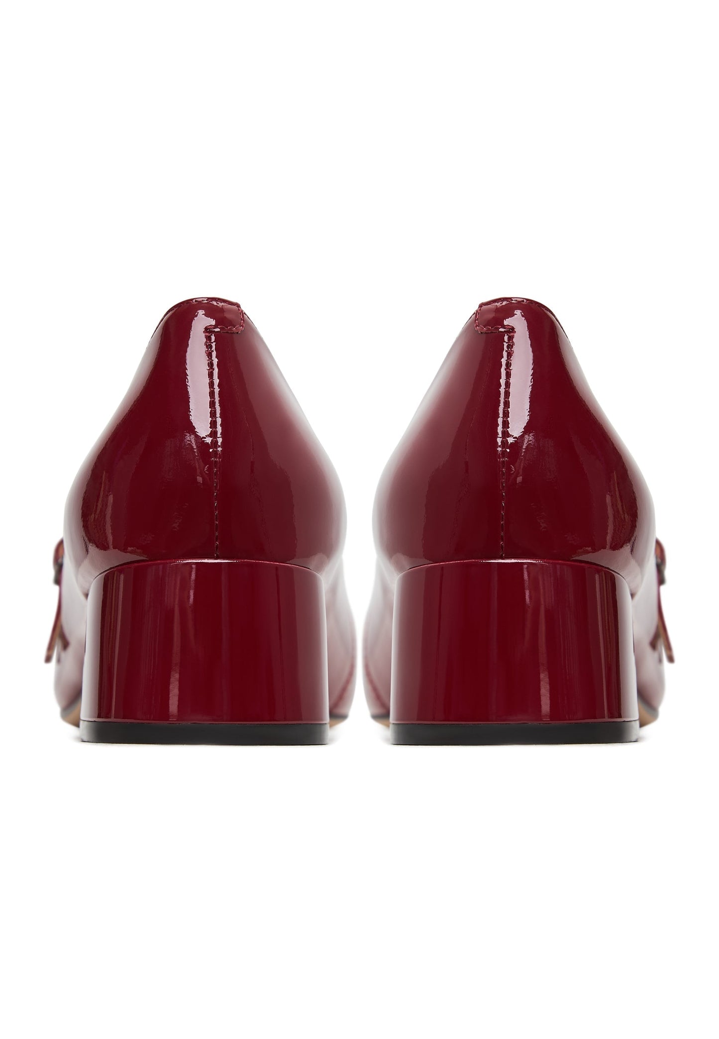 Elegant Mary Jane Heels Briar - Red