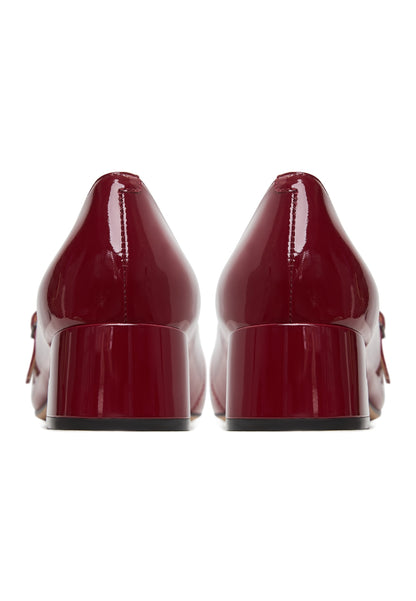 Elegant Mary Jane Heels Briar - Red