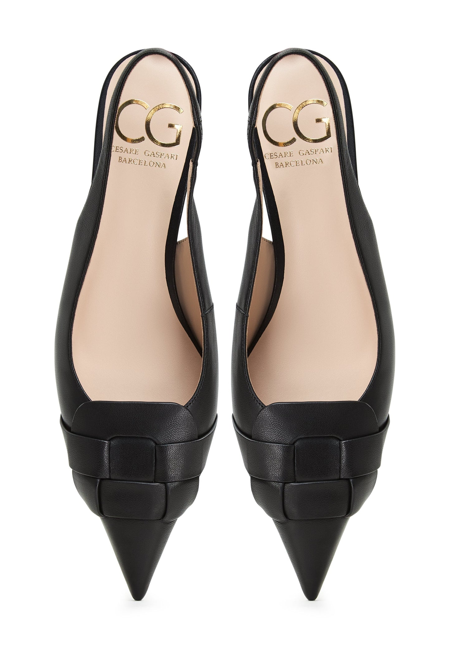 Slingback Stiletto Pumps Bea - Black