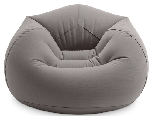 Relax Anywhere – The Waterproof Grey Bean Bag Sofa