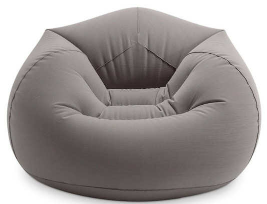 Relax Anywhere – The Waterproof Grey Bean Bag Sofa