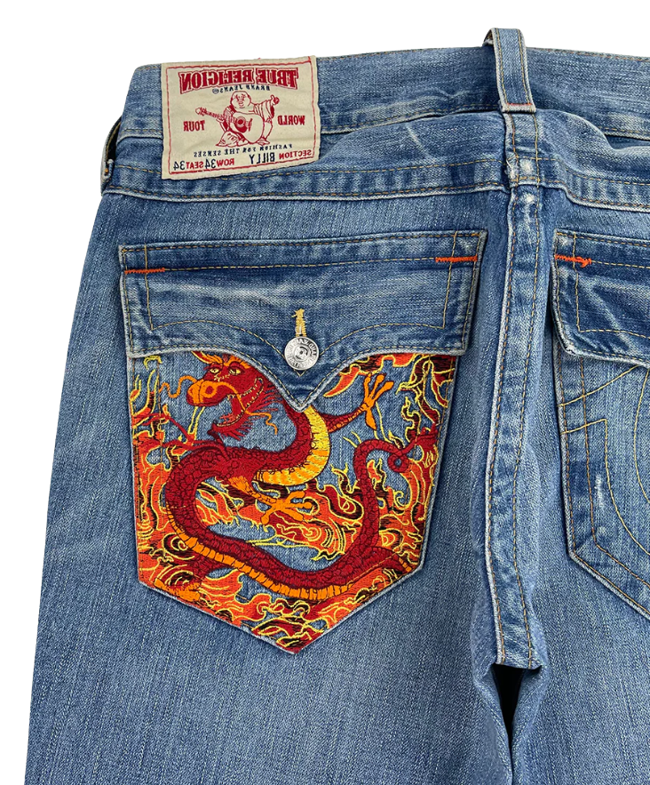 Dragon Patch Jeans