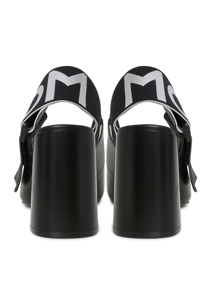 Block Heeled Slingback Pumps Jimena - Black