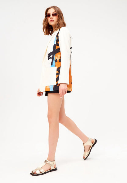 Ankle cuff Flat Sole Sandals - Gold