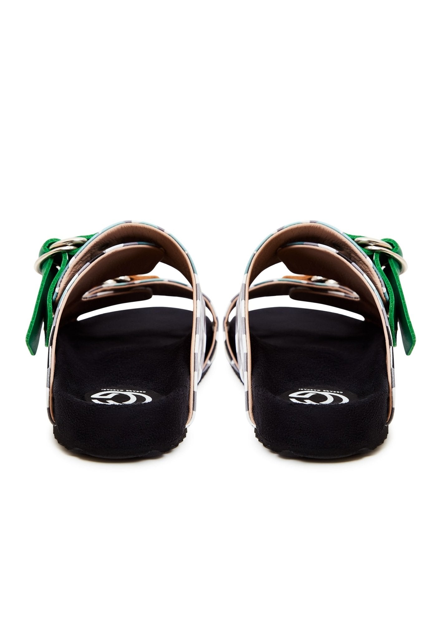 Flat Sole Mules Meredith - Green