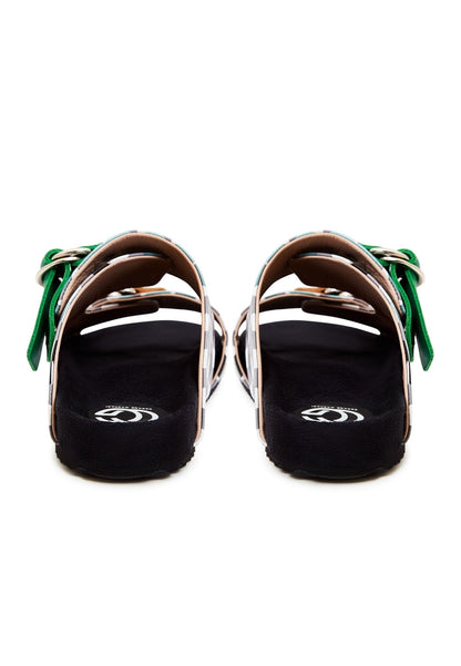 Flat Sole Mules Meredith - Green