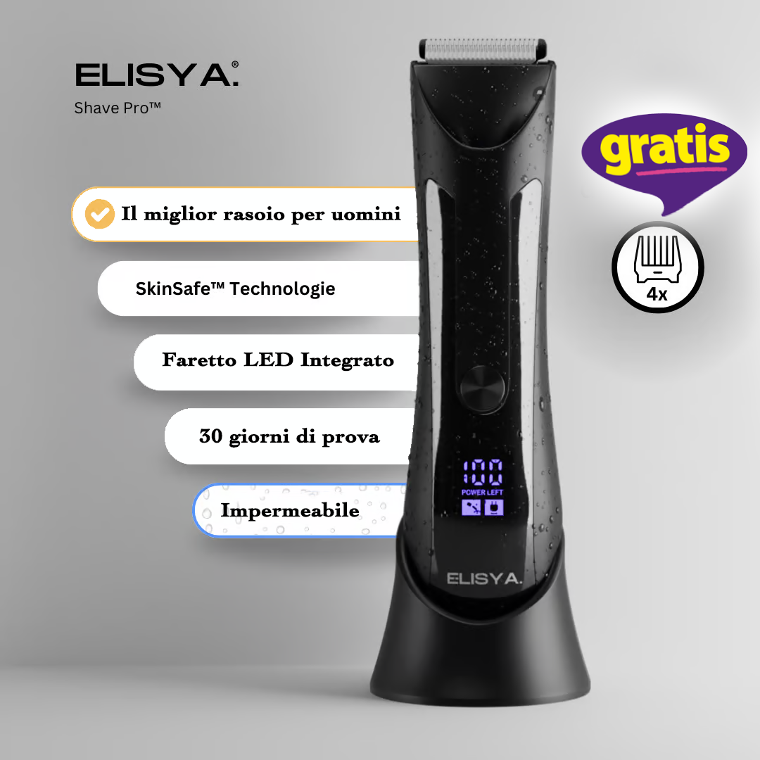 Shave Pro™ Il rasoio per l'igiene intima e del corpo