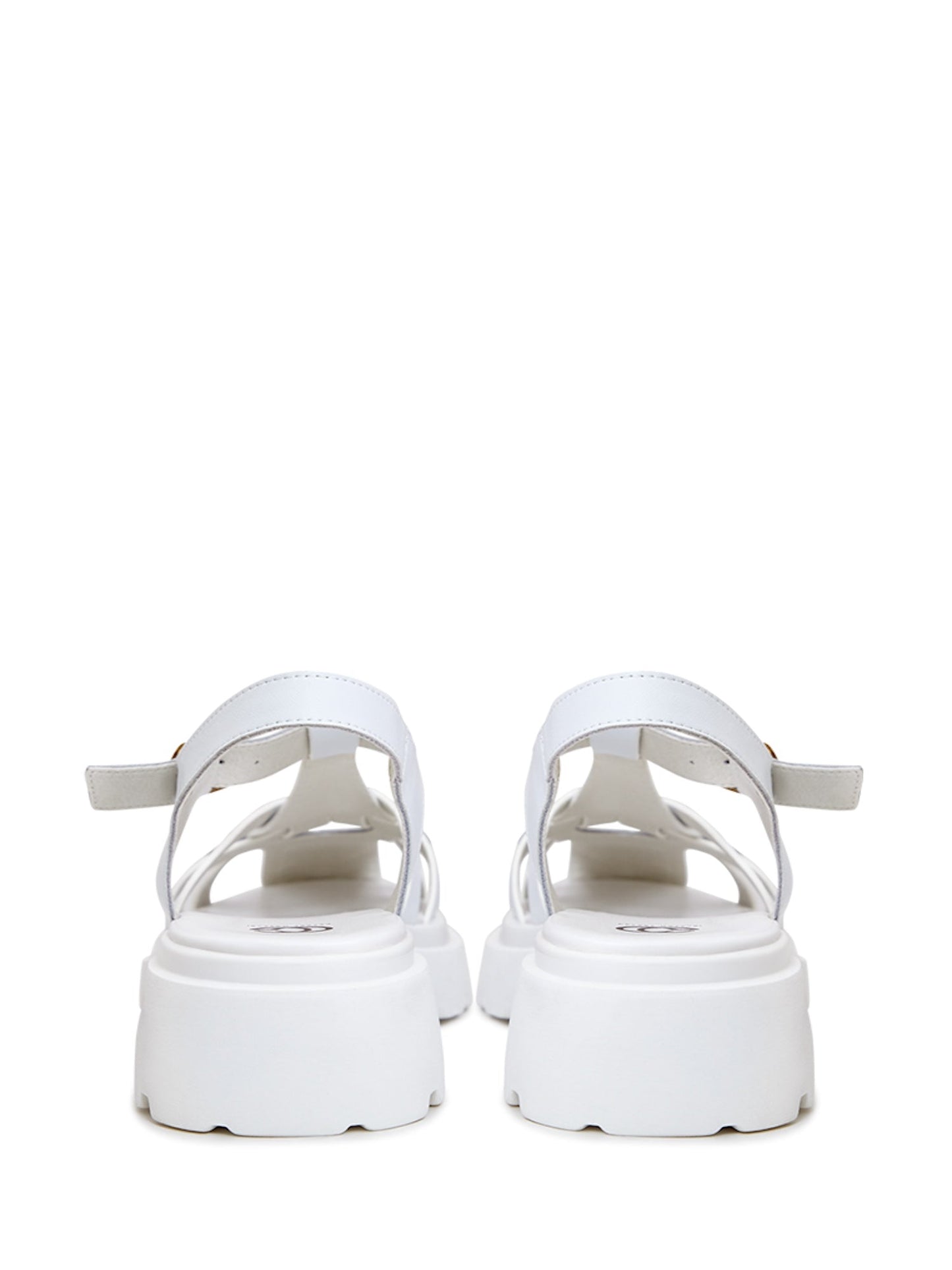 Urban Classic Platform Sandals - White