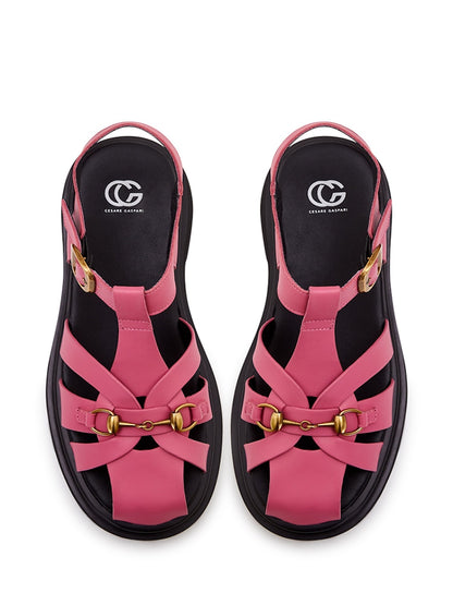 Urban Classic Platform Sandals - Pink