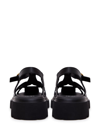 Urban Classic Platform Sandals - Black