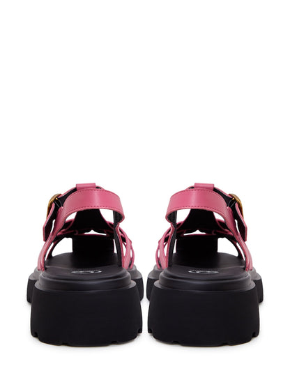 Urban Classic Platform Sandals - Pink