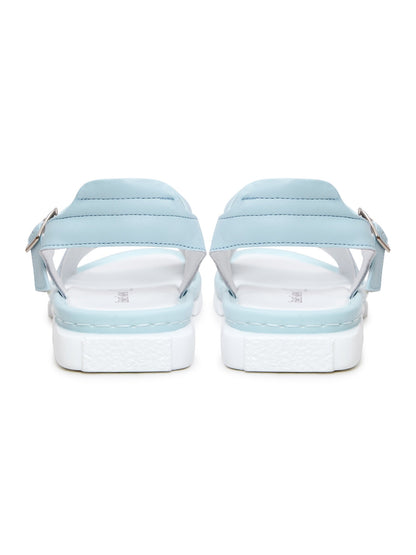 Urban Platform Sandals - Blue