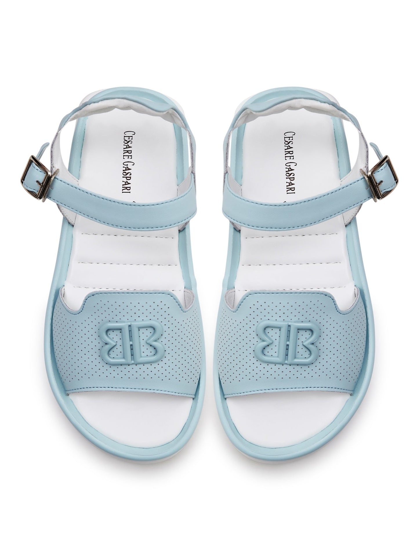 Urban Platform Sandals - Blue