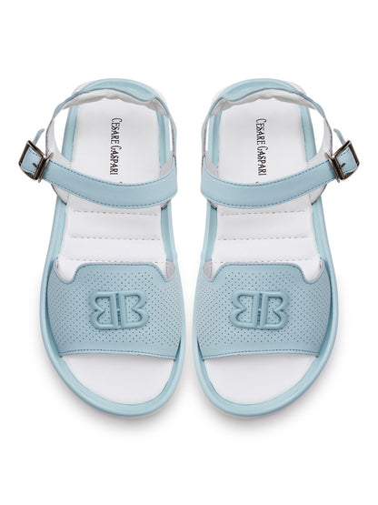 Urban Platform Sandals - Blue